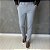 Calça Alfaiataria Slim Cinza Com Regulagem Lateral - Imagem 2