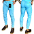 Calça Alfaiataria Skinny Cós Italiano: Azul - Imagem 2