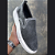 Slip On Supreme Cinza Camurça - Imagem 3