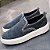 Slip On Supreme Cinza Camurça - Imagem 1