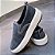 Slip On Supreme Cinza Camurça - Imagem 2