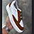 Sneaker Comfort Branco / Marrom Elastico em X - Imagem 2