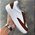 Sneaker Comfort Branco / Marrom Elastico em X - Imagem 3