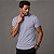 Camisa Polo Ziper Cinza - Imagem 3