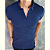 Camisa Polo Ziper Marinho - Imagem 1
