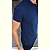 Camisa Polo Ziper Marinho - Imagem 4