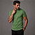 Camisa Polo Ziper Verde - Imagem 3