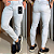 Calça Alfaiataria  Slim Cós Italiano: Cinza claro - Imagem 1