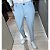 Calça Alfaiataria Skinny Azul Claro Com Regulagem Lateral - Imagem 5