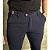 Calça Alfaiataria Skinny Azul Marinho Com Regulagem Lateral - Imagem 2