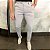 Calça Alfaiataria Skinny Cinza Com Regulagem Lateral - Imagem 1