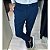 Calça Alfaiataria Slim Azul Marinho com Ajuste na Lateral Manual - Imagem 3