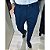 Calça Alfaiataria Slim Azul Marinho com Ajuste na Lateral Manual - Imagem 2