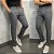 Calça Alfaiataria Slim Chumbo com Ajuste na Lateral Manual - Imagem 3
