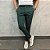 Calça Alfaiataria Slim Verde Escuro com Ajuste na Lateral Manual - Imagem 2