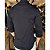 Camisa Slim Fit Black Ultra Elástica - Imagem 3