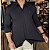 Camisa Slim Fit Black Ultra Elástica - Imagem 2