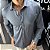 Camisa Slim Fit Chumbo Ultra Elástica - Imagem 3