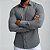 Camisa Slim Fit Chumbo Ultra Elástica - Imagem 2