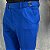 Calça Alfaiataria Slim Azul Royal Com Regulagem Lateral - Imagem 4