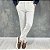 Calça Alfaiataria Slim Off White Com Regulagem Lateral - Imagem 2