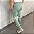 Calça Alfaiataria Slim Verde Claro com Ajuste na Lateral Manual - Imagem 3