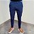 Calça Alfaiataria Slim Viena Azul Marinho Com Ajuste Lateral - Imagem 3