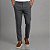 Calça Alfaiataria Slim Viena Chumbo Com Regulagem Lateral - Imagem 1