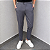 Calça Alfaiataria Slim Viena Chumbo Com Regulagem Lateral - Imagem 2