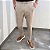 Calça Alfaiataria Slim Viena Khaki Com Regulagem Lateral - Imagem 1