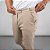 Calça Alfaiataria Slim Viena Khaki Com Regulagem Lateral - Imagem 2
