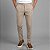 Calça Alfaiataria Slim Viena Khaki Com Regulagem Lateral - Imagem 3