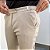 Calça Alfaiataria Slim Viena Khaki Com Regulagem Lateral - Imagem 2
