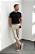 Calça Alfaiataria Slim Viena Khaki Com Regulagem Lateral - Imagem 5