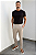 Calça Alfaiataria Slim Viena Khaki Com Regulagem Lateral - Imagem 4