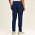 Calça Alfaiataria Atenas Slim Marinho Com Regulagem Lateral - Imagem 3