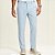Calça Alfaiataria Atenas Slim Azul Claro BB Com Regulagem Lateral - Imagem 2