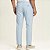 Calça Alfaiataria Atenas Slim Azul Claro BB Com Regulagem Lateral - Imagem 3