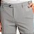 Calça Alfaiataria Atenas Slim Cinza Com Regulagem Lateral - Imagem 3