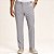 Calça Alfaiataria Atenas Slim Cinza Com Regulagem Lateral - Imagem 1
