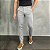 Calça Alfaiataria Atenas Slim Cinza Com Regulagem Lateral - Imagem 2