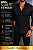 Camisa Slim Fit Tecnologica Preta Manga Longa Fibra De Bambu - Imagem 2