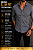 Camisa Slim Fit Tecnologica Chumbo Manga Longa Modal - Imagem 2