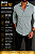 Camisa Slim Fit Tecnologica Verde Àgua Manga Longa Modal - Imagem 2