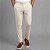 Calça Alfaiataria Slim Viena Areia Com Regulagem Lateral - Imagem 1