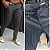 Calça Alfaiataria Cós Italiano: Black Risca De Giz - Imagem 2