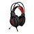 FONE DE OUVIDO COM HEADSET HAVIT GAMING HV-H2239D 3.5MM+USB BLACK+RED - Imagem 2