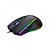 MOUSE GAMER USB HAVIT MS-1017 6400DPI RGB PRETO - Imagem 1