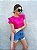 T-SHIRT SAMANTA COM BABADOS PINK - Imagem 2