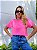 CROPPED SABRINI ROSA NEON - Imagem 3